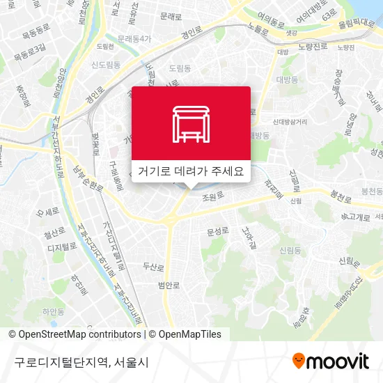 구로디지털단지역 지도