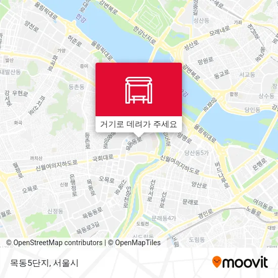 목동5단지 지도