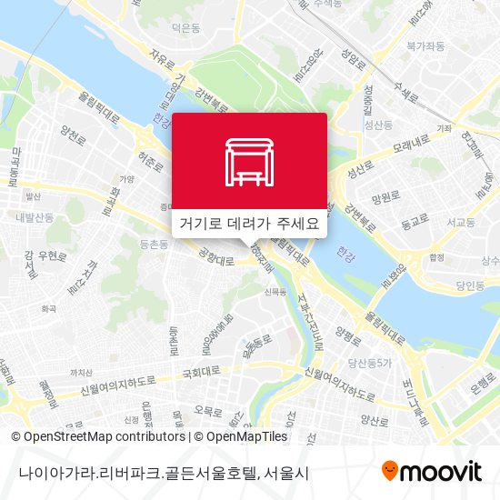 나이아가라.리버파크.골든서울호텔 지도