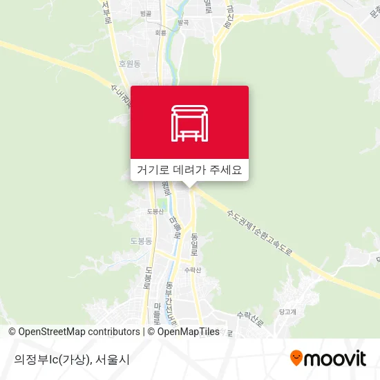 의정부Ic(가상) 지도