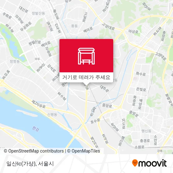 일산Ic(가상) 지도