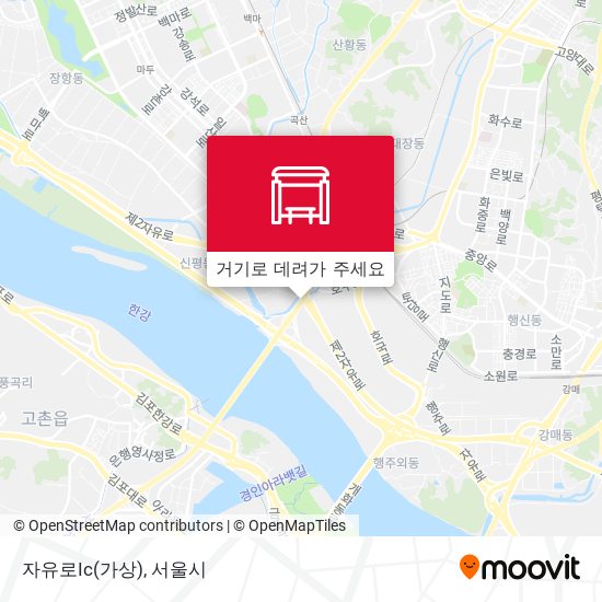자유로Ic(가상) 지도
