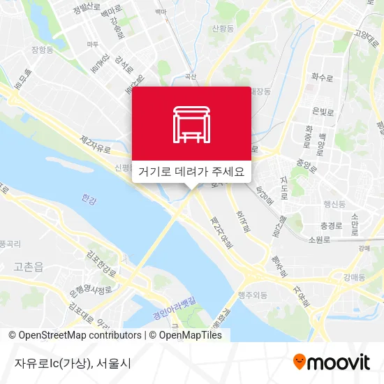 자유로Ic(가상) 지도