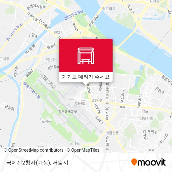 국제선2청사(가상) 지도