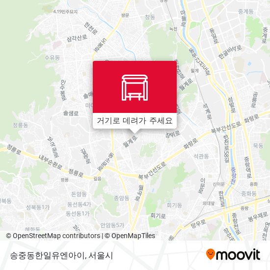 송중동한일유엔아이 지도