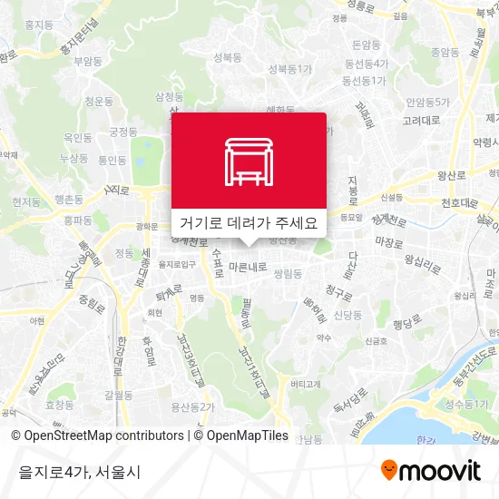 을지로4가 지도