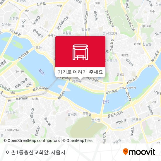 이촌1동충신교회앞 지도