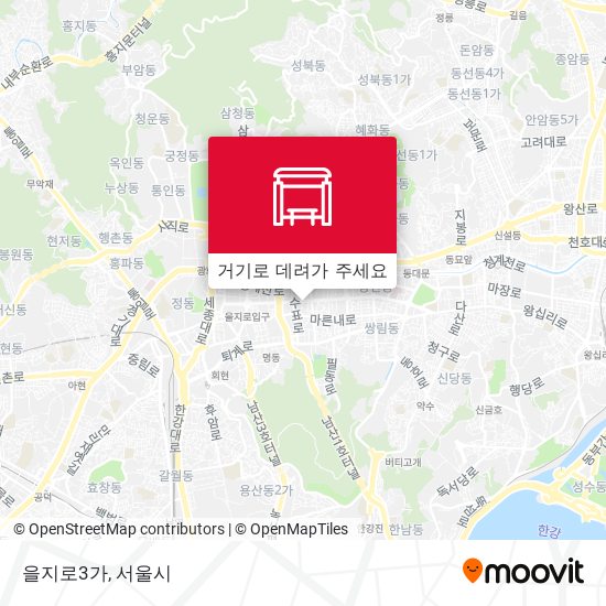 을지로3가 지도