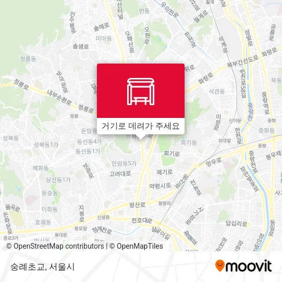 숭례초교 지도