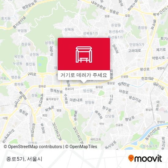 종로5가 지도