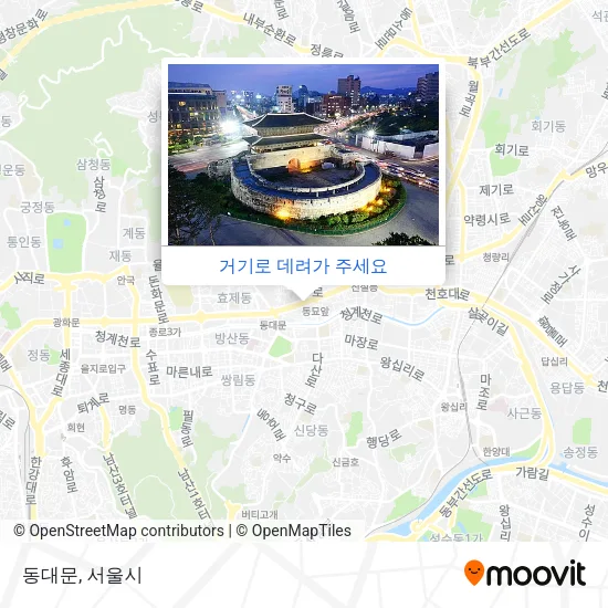 동대문 지도