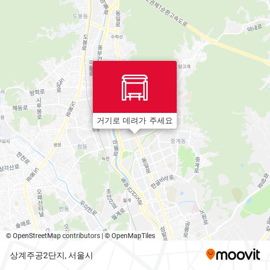 상계주공2단지 지도