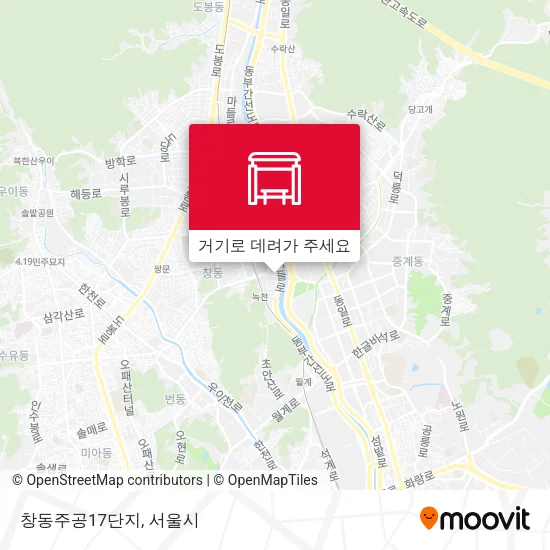 창동주공17단지 지도