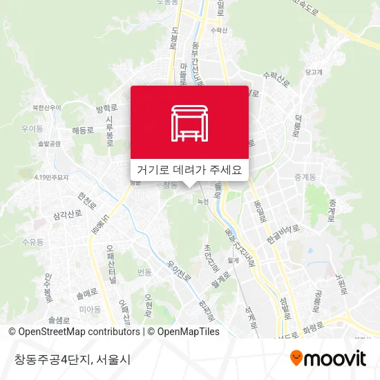 창동주공4단지 지도