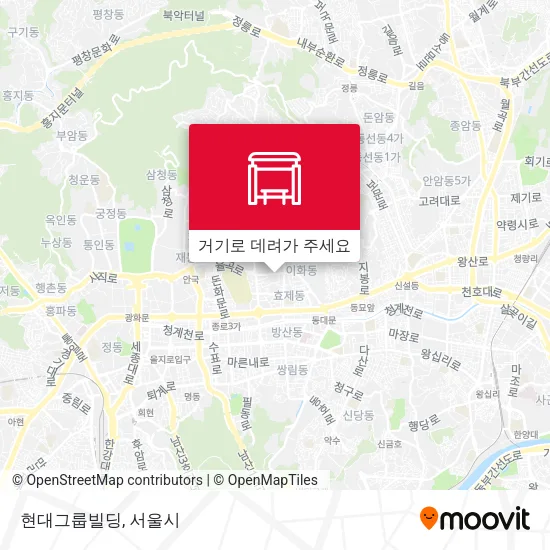 현대그룹빌딩 지도