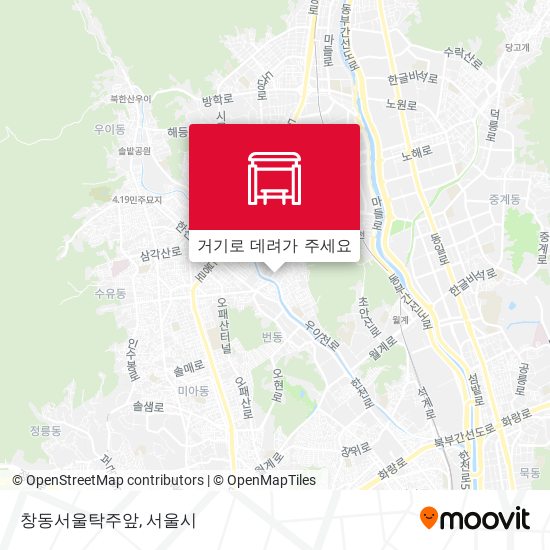 창동서울탁주앞 지도