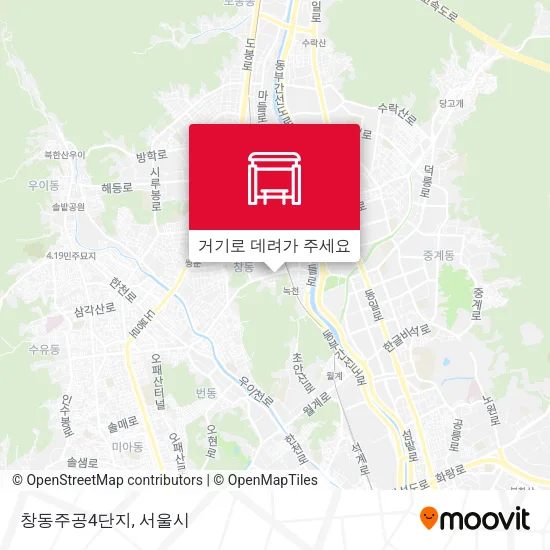 창동주공4단지 지도