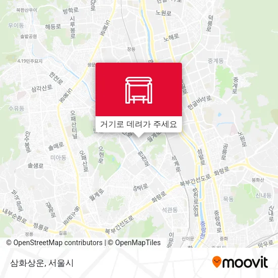 삼화상운 지도
