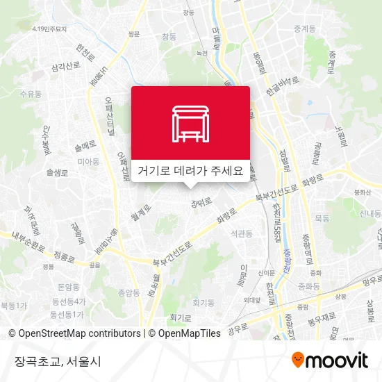 장곡초교 지도