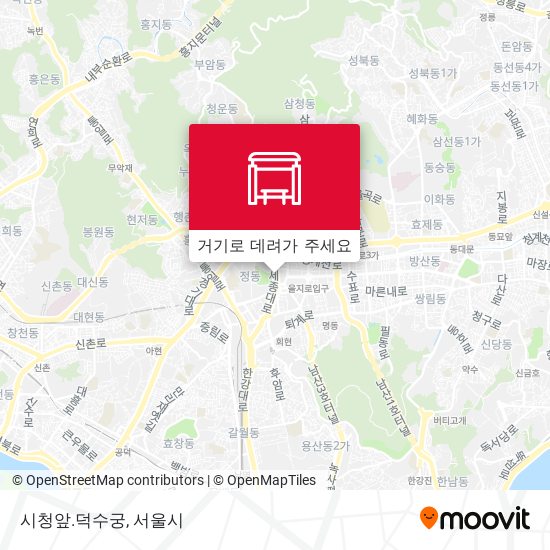 시청앞.덕수궁 지도