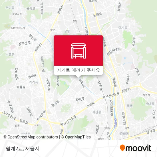 월계2교 지도