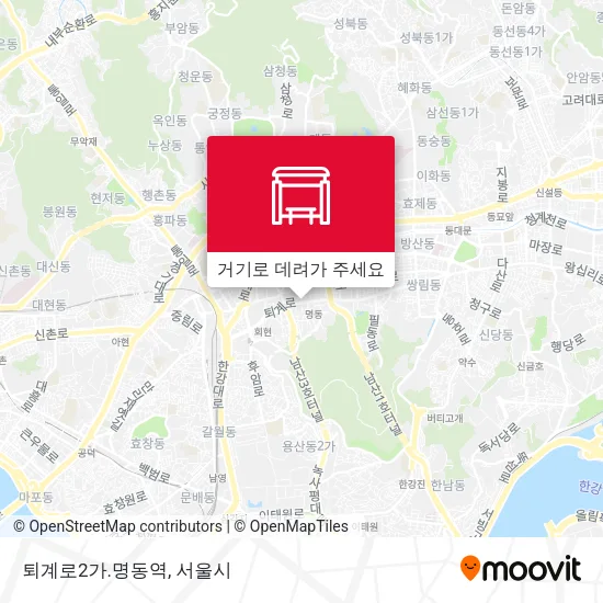 퇴계로2가.명동역 지도