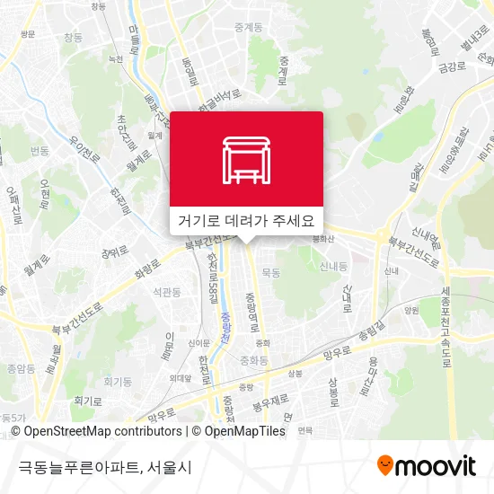 극동늘푸른아파트 지도