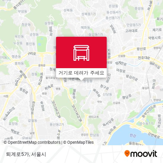 퇴계로5가 지도