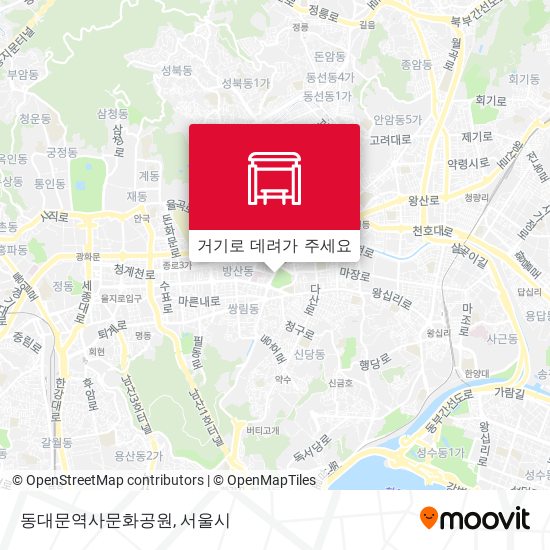 동대문역사문화공원 지도