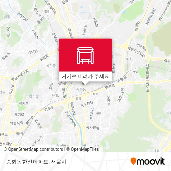중화동한신아파트 지도
