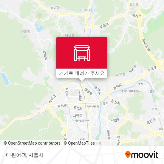 대원여객 지도