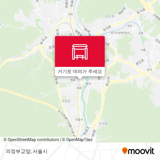 의정부교앞 지도