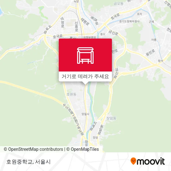 호원중학교 지도