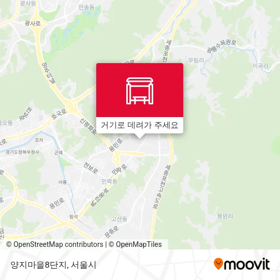 양지마을8단지 지도