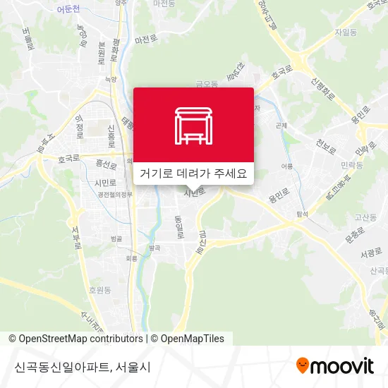 신곡동신일아파트 지도