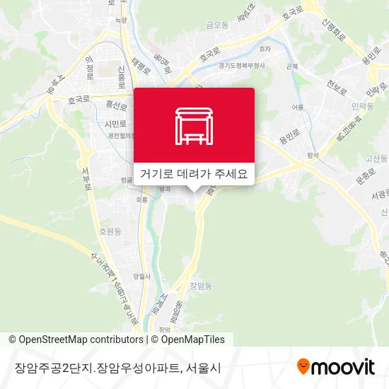 장암주공2단지.장암우성아파트 지도