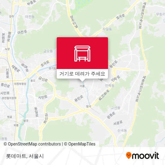 롯데마트 지도