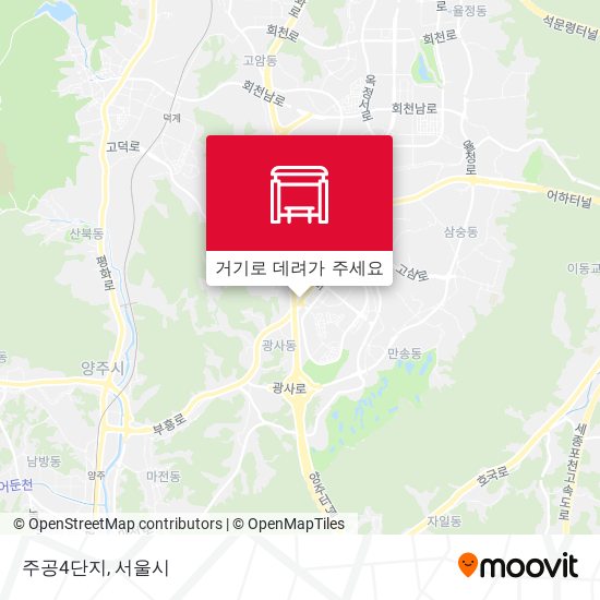 주공4단지 지도