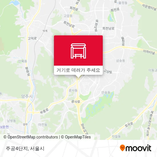 주공4단지 지도