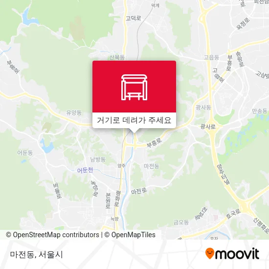 마전동 지도