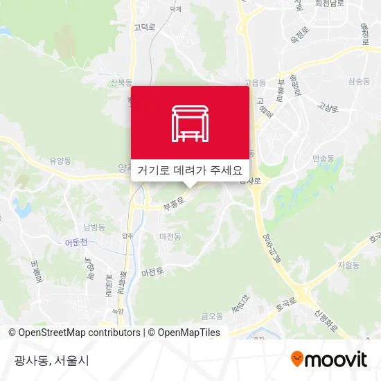 광사동 지도