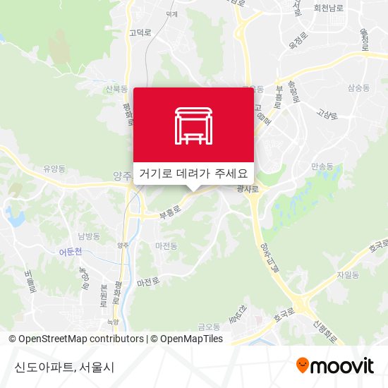 신도아파트 지도