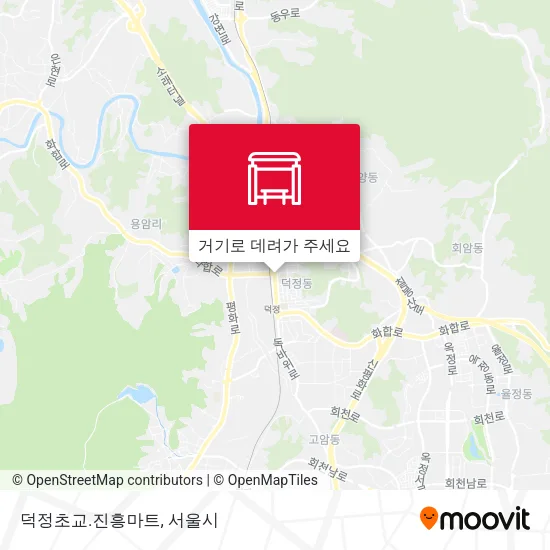 덕정초교.진흥마트 지도