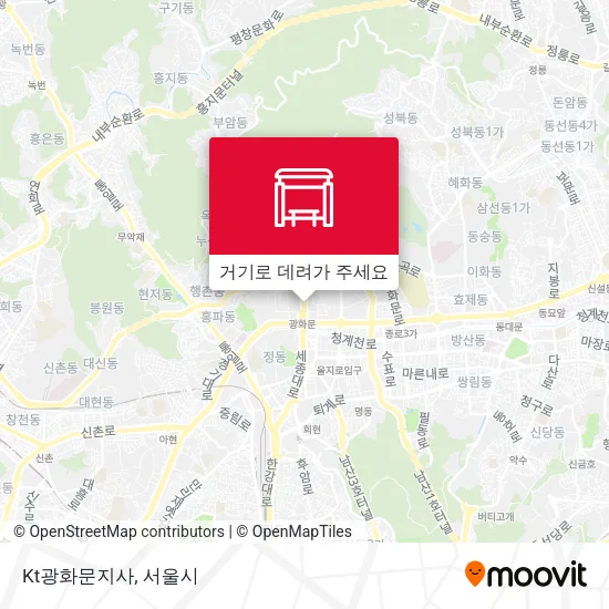 Kt광화문지사 지도