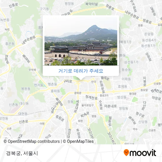 경복궁 지도