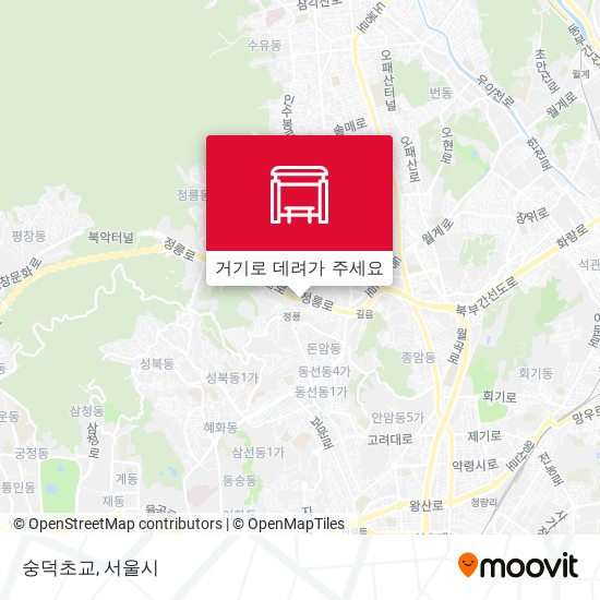 숭덕초교 지도