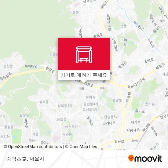숭덕초교 지도