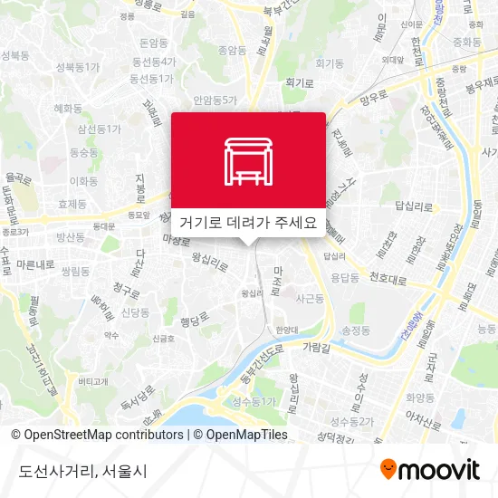 도선사거리 지도