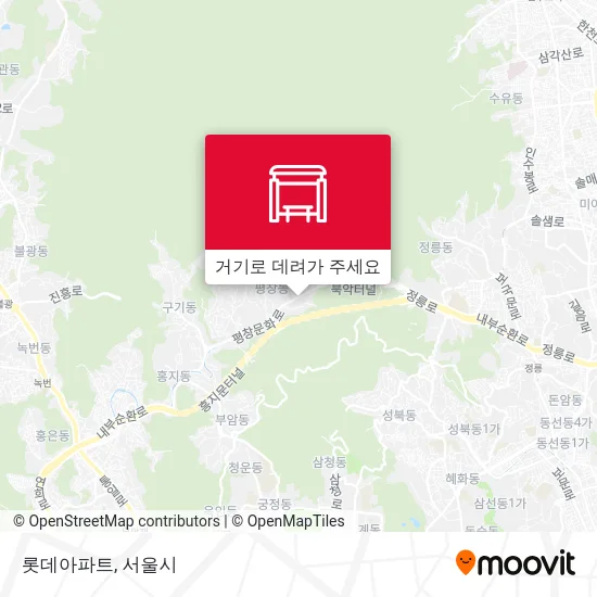 롯데아파트 지도