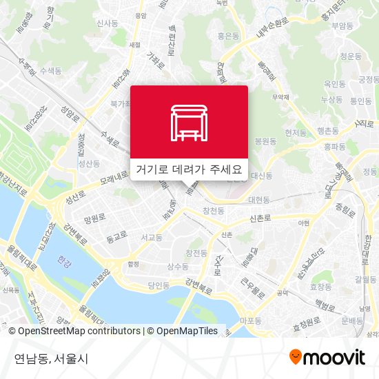 연남동 지도